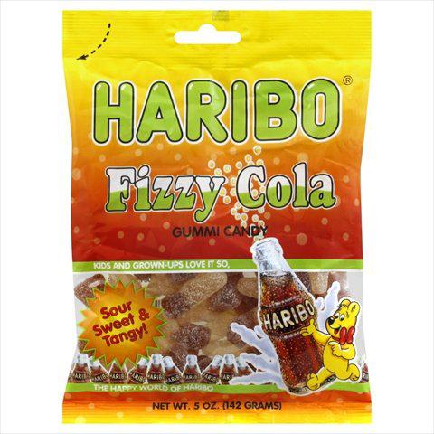 Haribo Fizzy Cola gummy candy pack