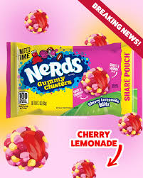 Nerds Gummy Clusters Cherry Lemonade Blitz 3 oz Share 12 ct
