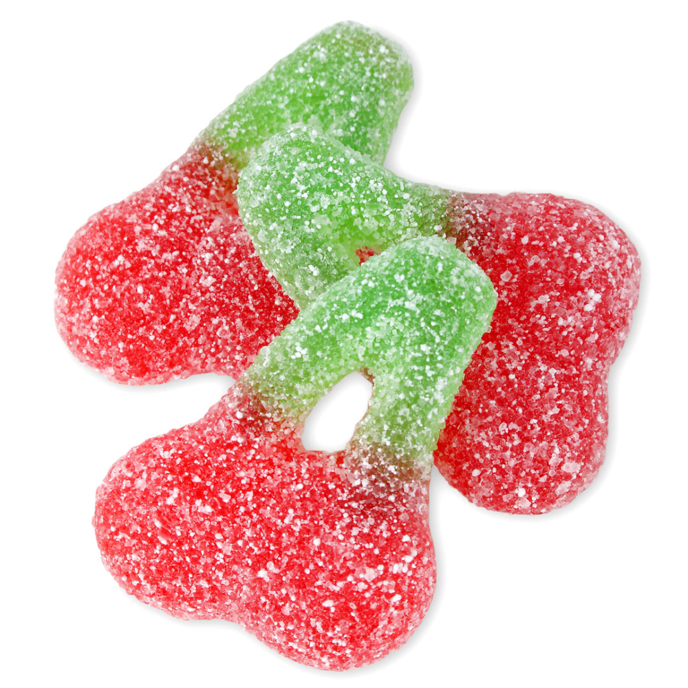 Fini Gummy Sour Twin Cherries 2.2 lb Kosher Parve