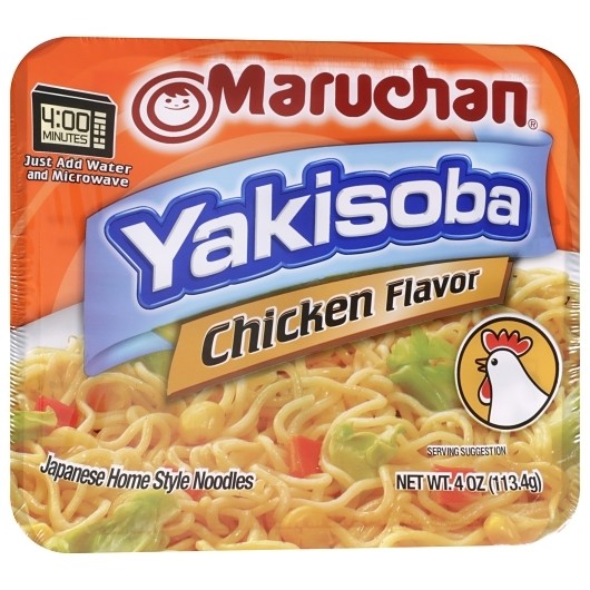 Maruchan Yakisoba Ramen Noodles Chicken 3.98 oz 8ct